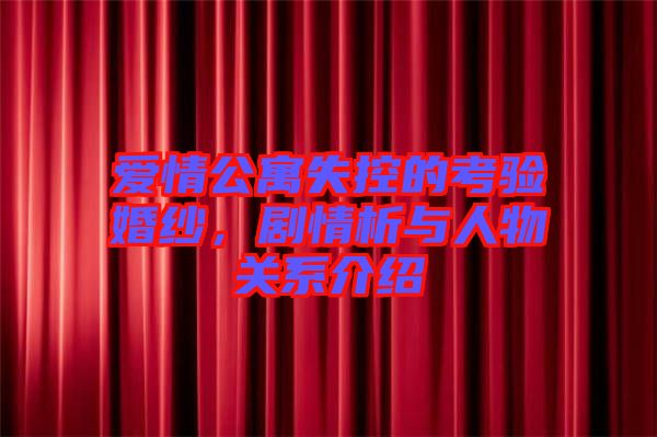 愛情公寓失控的考驗婚紗，劇情析與人物關系介紹