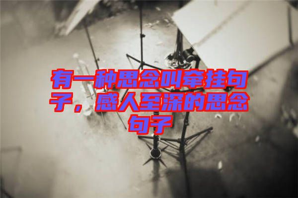 有一種思念叫牽掛句子，感人至深的思念句子