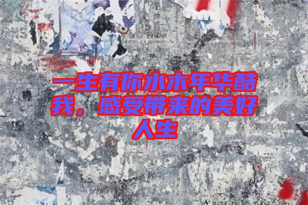 一生有你水木年華酷我，感受帶來(lái)的美好人生