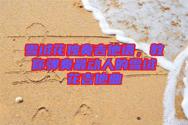雪絨花獨奏吉他譜，教你彈奏最動人的雪絨花吉他曲