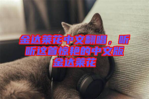 金達萊花中文翻唱，聽聽這首驚艷的中文版金達萊花