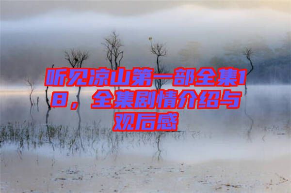 聽見涼山第一部全集18，全集劇情介紹與觀后感